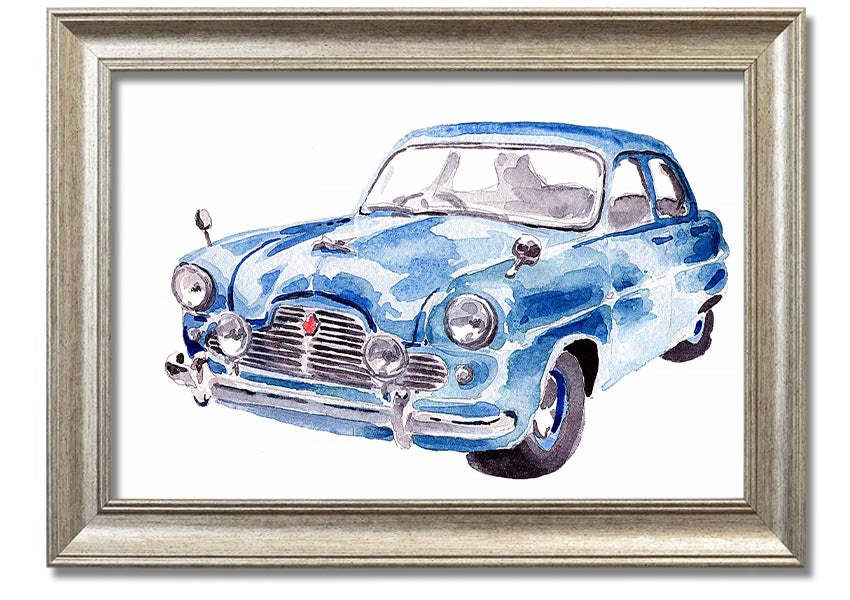 American Classic 4 framed print showcasing elegant design and multiple frame color options, handmade in the UK.