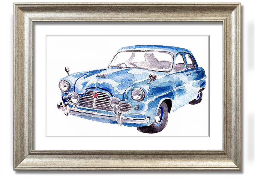 American Classic 4 framed print showcasing elegant design and multiple frame color options, handmade in the UK.