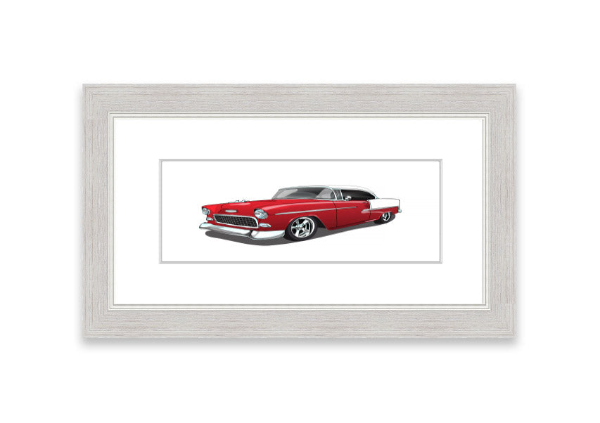 American Classic 5 Cornwall framed print in various frame colors, showcasing elegant design and quality craftsmanship.