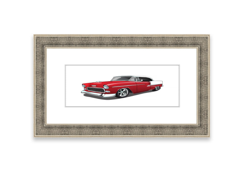 American Classic 5 Cornwall framed print in various frame colors, showcasing elegant design and quality craftsmanship.