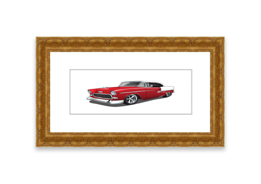 American Classic 5 Cornwall framed print in various frame colors, showcasing elegant design and quality craftsmanship.