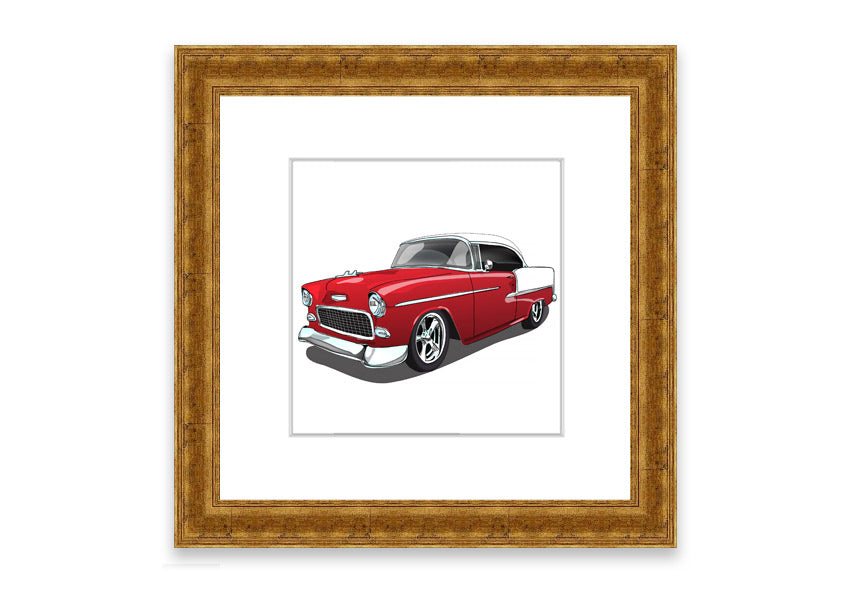 American Classic 5 Cornwall framed print in various frame colors, showcasing elegant design and quality craftsmanship.