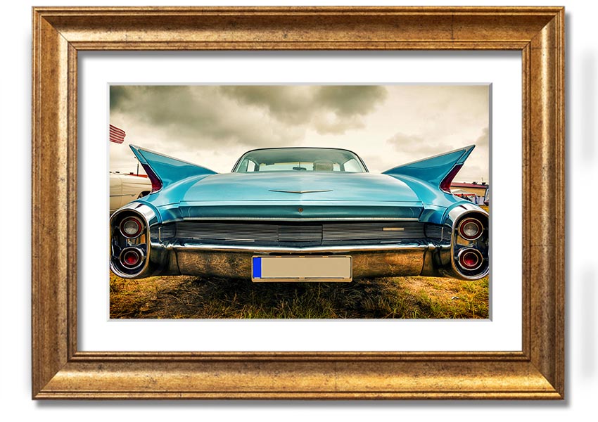 American Classic 6 framed print in various frame colors, showcasing elegant design and high-quality craftsmanship.