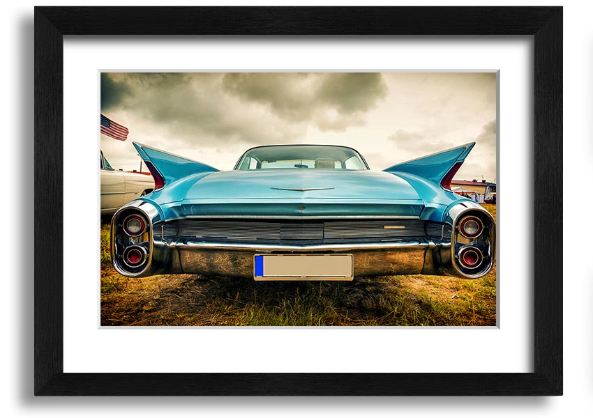 American Classic 6 framed print in various frame colors, showcasing elegant design and high-quality craftsmanship.