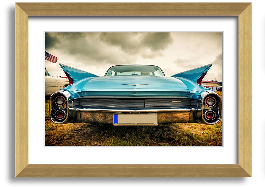 American Classic 6 framed print in various frame colors, showcasing elegant design and high-quality craftsmanship.