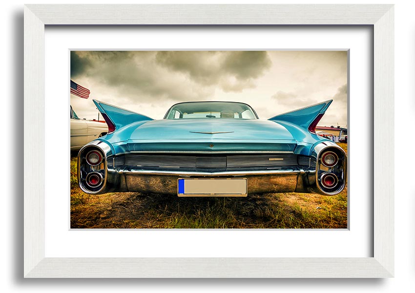 American Classic 6 framed print in various frame colors, showcasing elegant design and high-quality craftsmanship.