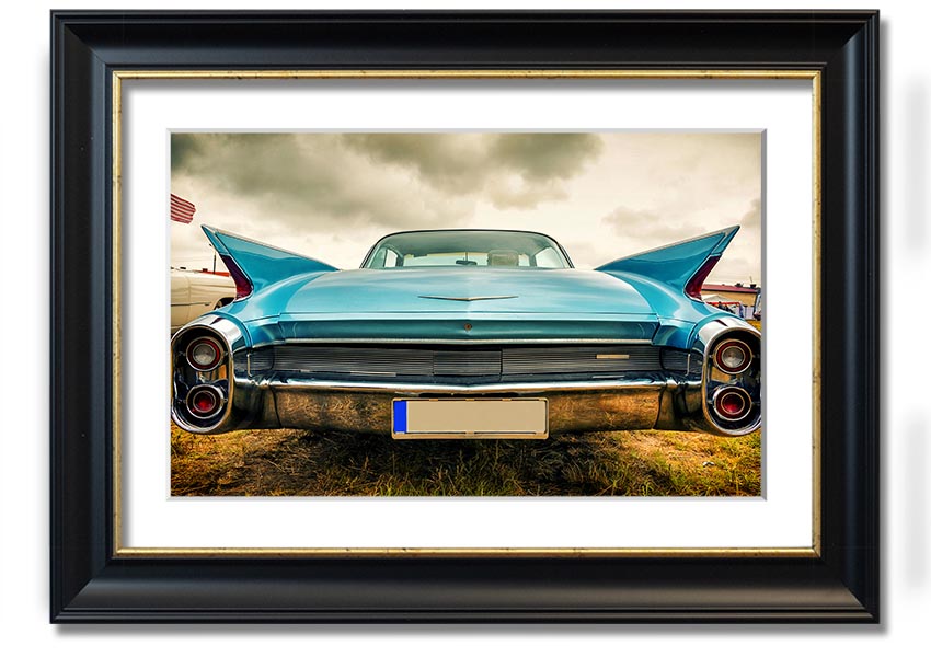 American Classic 6 framed print in various frame colors, showcasing elegant design and high-quality craftsmanship.