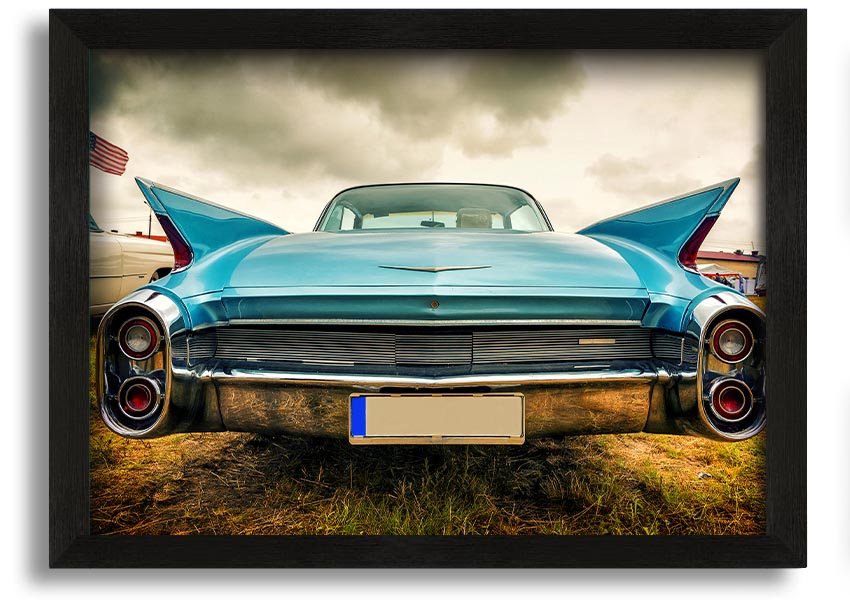 American Classic 6 framed print in various frame colors, showcasing elegant design and high-quality craftsmanship.