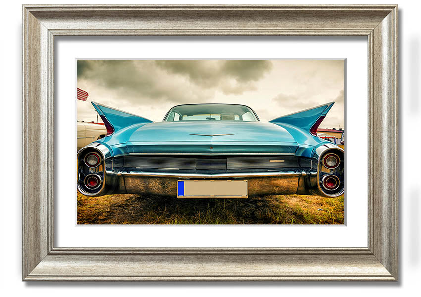 American Classic 6 framed print in various frame colors, showcasing elegant design and high-quality craftsmanship.