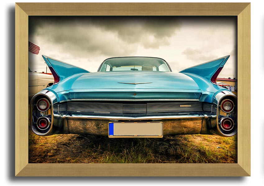 American Classic 6 framed print in various frame colors, showcasing elegant design and high-quality craftsmanship.