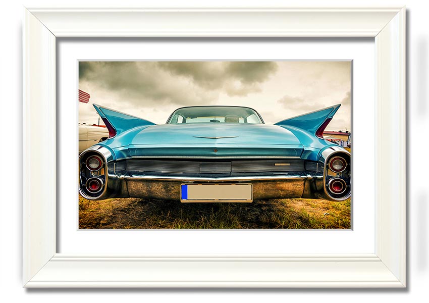 American Classic 6 framed print in various frame colors, showcasing elegant design and high-quality craftsmanship.