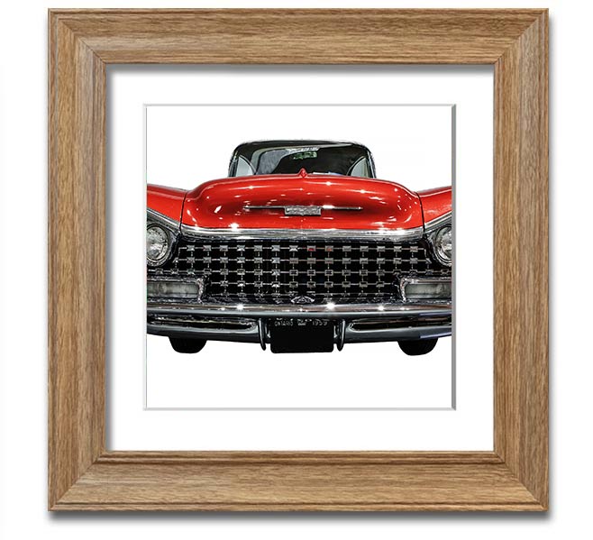 American Classic 8 Square Framed Print in various frame colors, handmade in the UK, ready to hang.