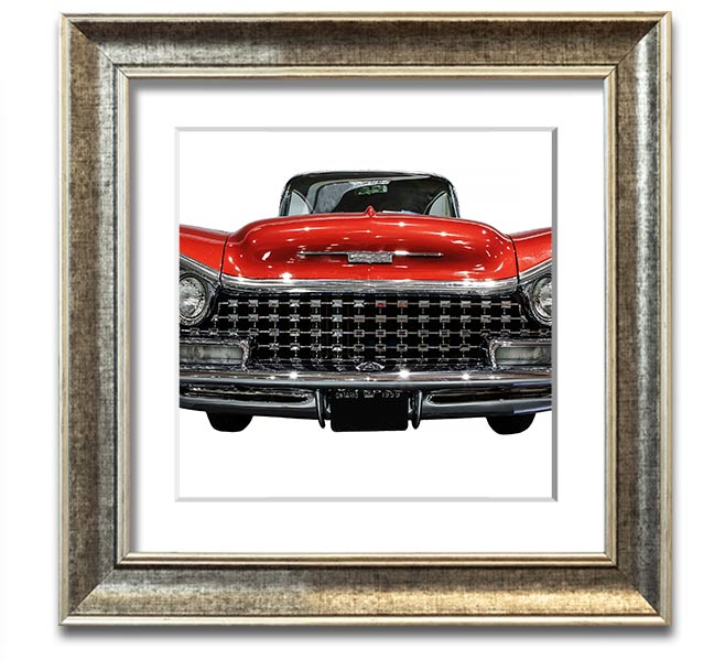 American Classic 8 Square Framed Print in various frame colors, handmade in the UK, ready to hang.