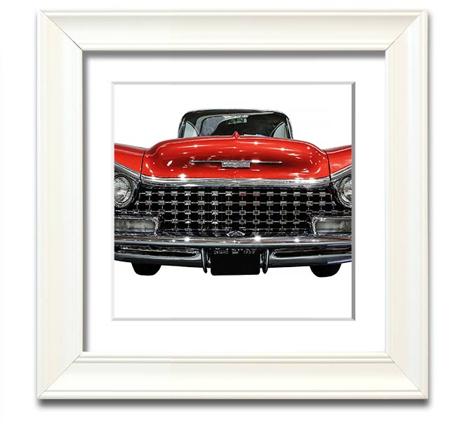 American Classic 8 Square Framed Print in various frame colors, handmade in the UK, ready to hang.