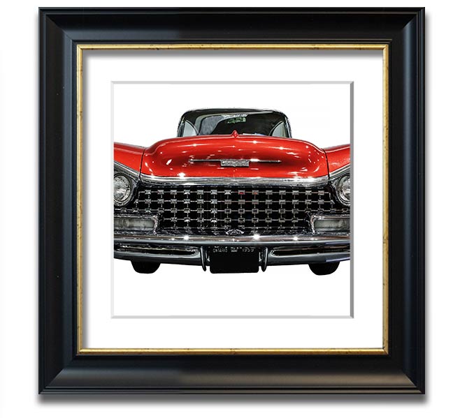 American Classic 8 Square Framed Print in various frame colors, handmade in the UK, ready to hang.