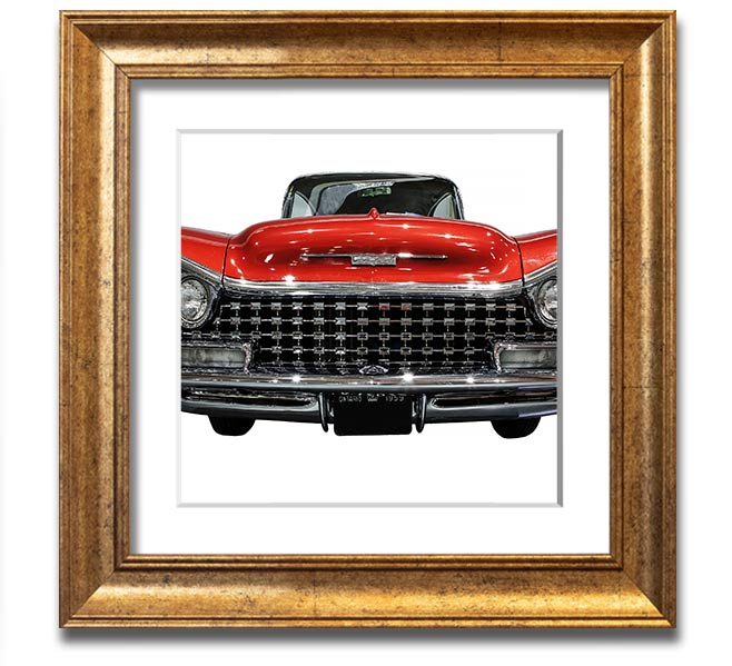 American Classic 8 Square Framed Print in various frame colors, handmade in the UK, ready to hang.