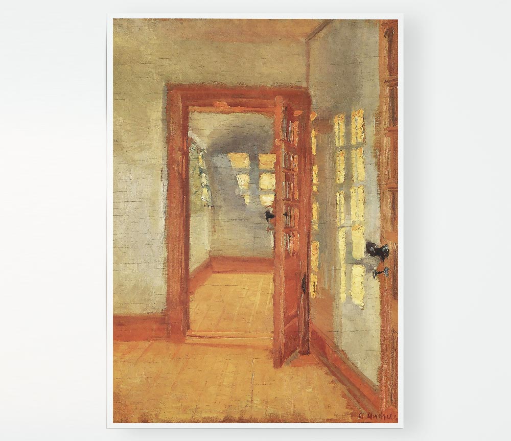 High-quality canvas poster of Anna Ancher House, showcasing vibrant colors and intricate details.