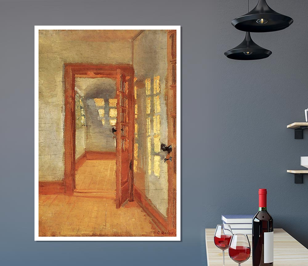 High-quality canvas poster of Anna Ancher House, showcasing vibrant colors and intricate details.