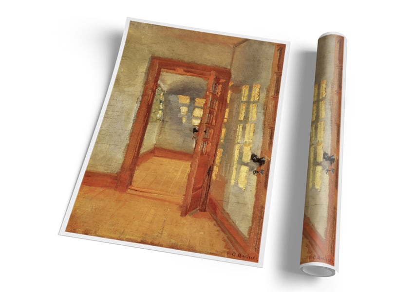 High-quality canvas poster of Anna Ancher House, showcasing vibrant colors and intricate details.