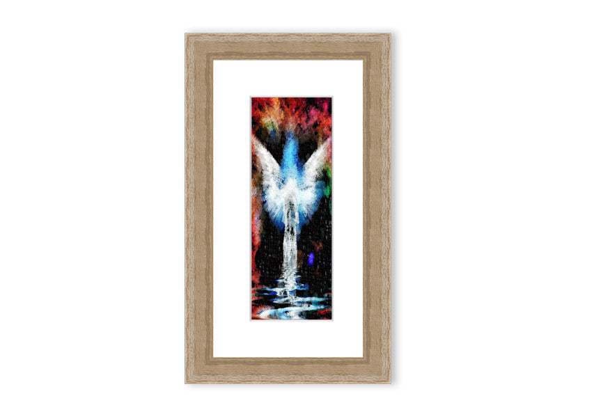 Angel Vision Cornwall framed print showcasing a beautiful landscape, available in various frame colours, ready to hang.