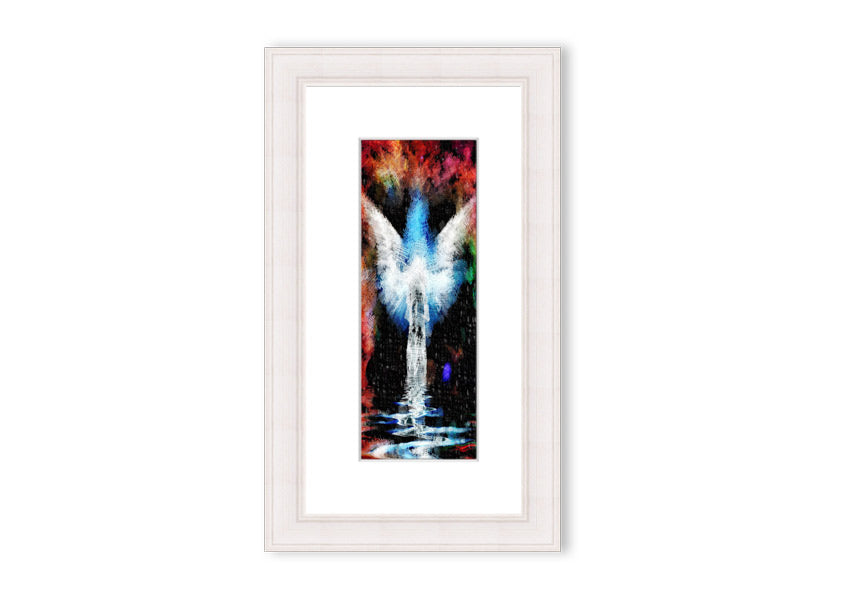 Angel Vision Cornwall framed print showcasing a beautiful landscape, available in various frame colours, ready to hang.