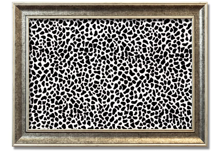 A beautifully framed Animal Print artwork, showcasing vibrant colors and intricate details, ready to hang on your wall.