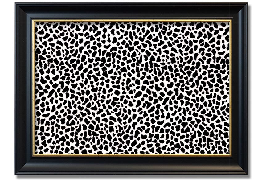 A beautifully framed Animal Print artwork, showcasing vibrant colors and intricate details, ready to hang on your wall.