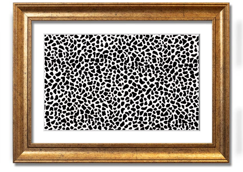 A beautifully framed Animal Print artwork, showcasing vibrant colors and intricate details, ready to hang on your wall.