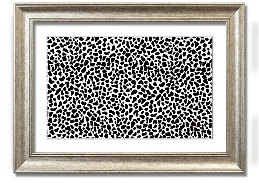 A beautifully framed Animal Print artwork, showcasing vibrant colors and intricate details, ready to hang on your wall.