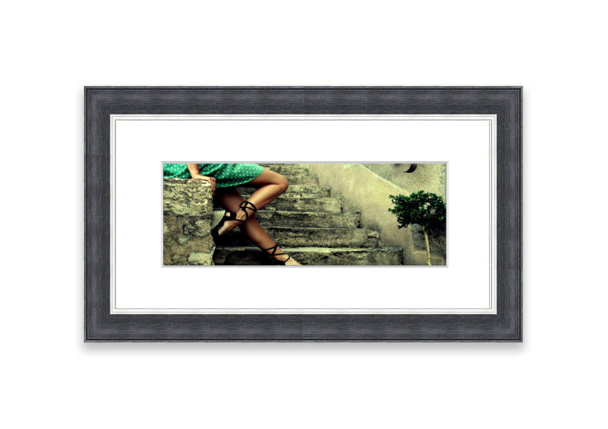 Another Perspective 3 framed print showcasing a beautiful Cornwall landscape, available in various frame colors.