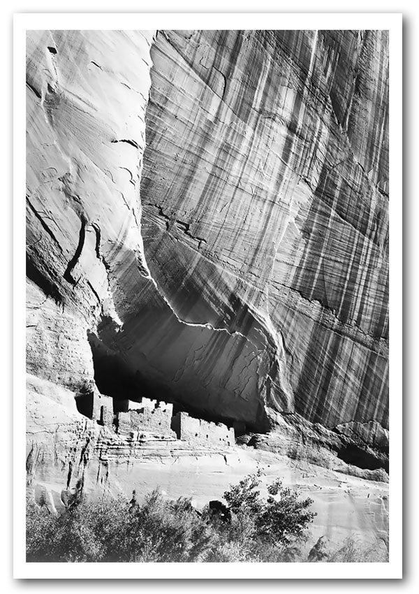 Ansel Adams Canyon De Chelly Arizona poster on high-quality canvas, showcasing stunning landscape photography.