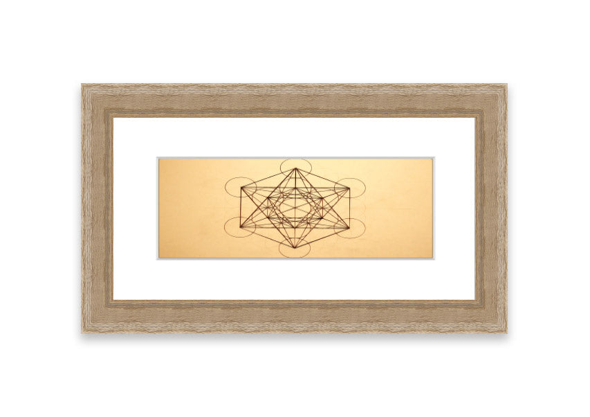 Architects Cube framed print in multiple frame colors, showcasing modern architectural design, ready to hang.