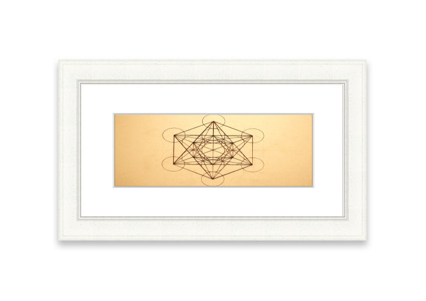 Architects Cube framed print in multiple frame colors, showcasing modern architectural design, ready to hang.