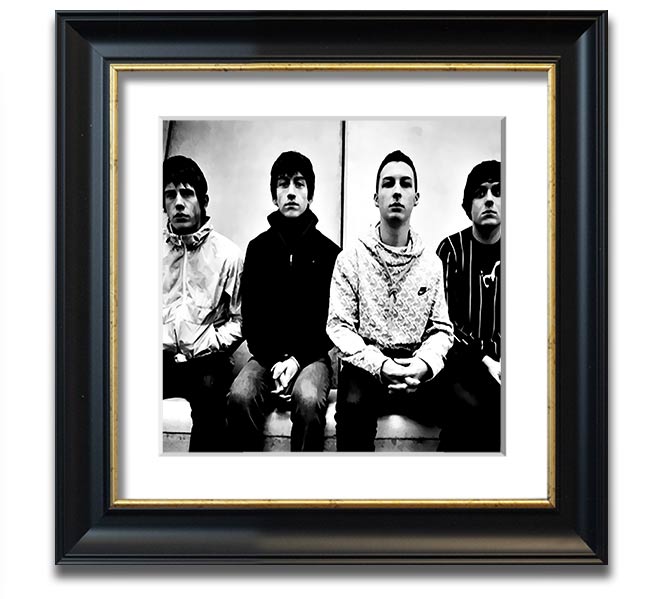 Arctic Monkeys Square Framed Print in various frame colours, showcasing the band's iconic artwork.