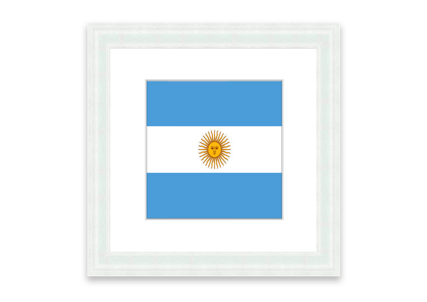 Argentina 1 Cornwall framed print showcasing a beautiful landscape, available in various frame colors.