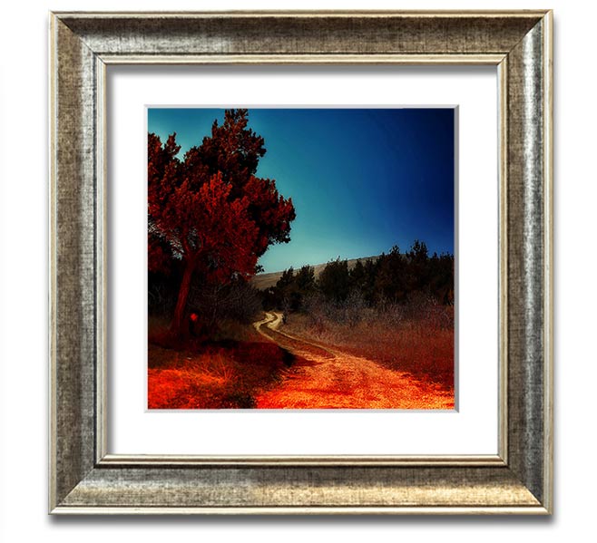 Armenia Secret Place Square Framed Print in various frame colors, showcasing a beautiful artwork ready to hang.