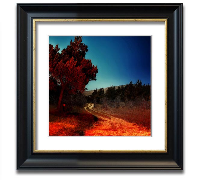 Armenia Secret Place Square Framed Print in various frame colors, showcasing a beautiful artwork ready to hang.