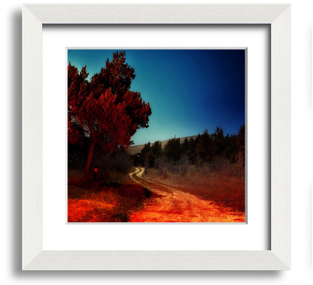 Armenia Secret Place Square Framed Print in various frame colors, showcasing a beautiful artwork ready to hang.