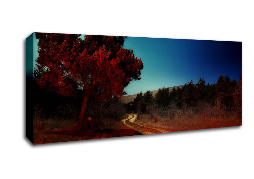 Armenia Secret Place canvas art mounted on a 44mm box frame, showcasing a beautiful landscape of Armenia.