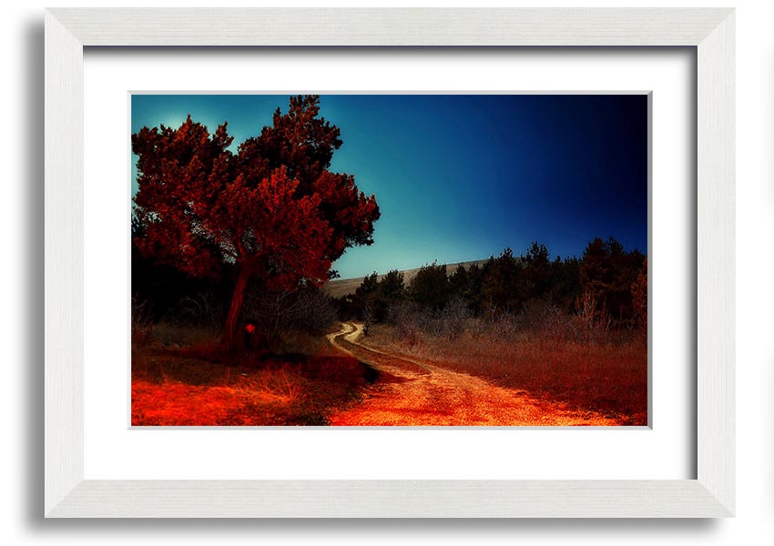 A beautifully framed print of Armenia's secret place, showcasing vibrant colors and intricate details, ready to hang on the wall.