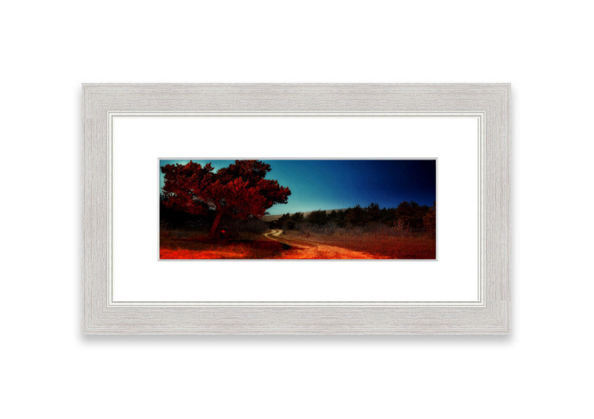 Framed print of Armenia's landscape, showcasing vibrant colors and intricate details, ready to hang.