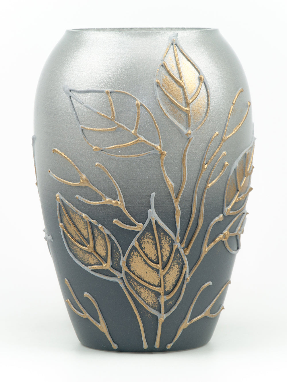 Art decorative glass vase 9381/200/sh201, hand-painted with unique designs, showcasing high-quality craftsmanship and elegant shapes.