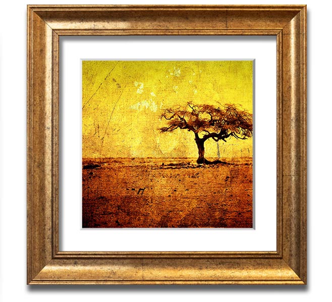 Artistic Texture Square Framed Print showcasing vibrant colors and unique textures, framed in a stylish border.