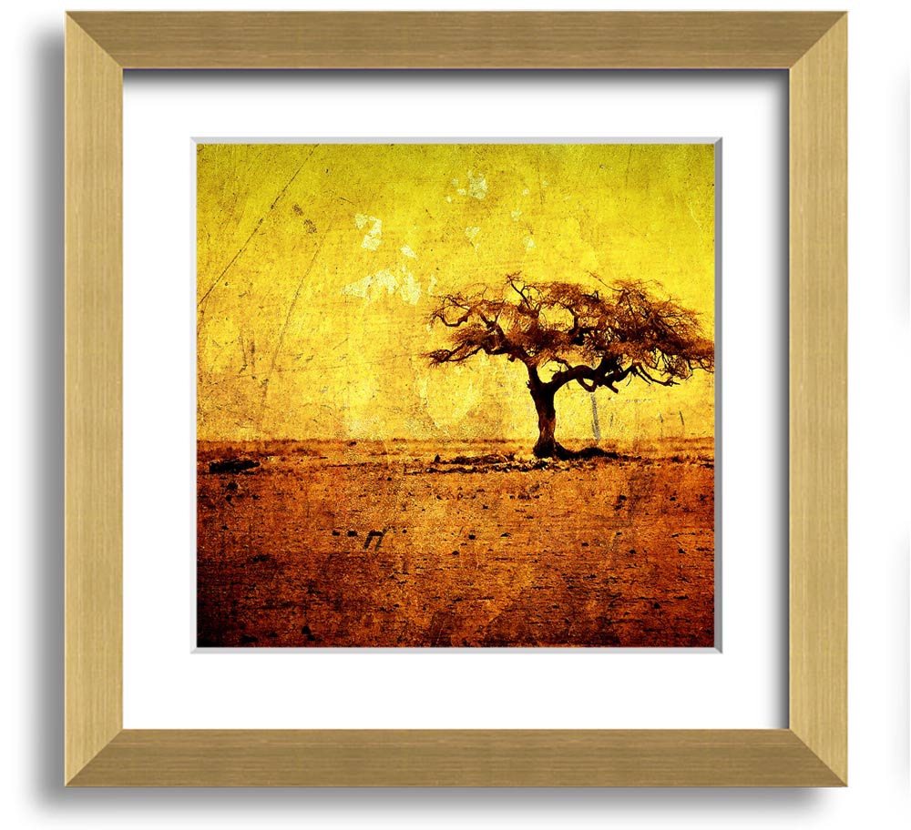 Artistic Texture Square Framed Print showcasing vibrant colors and unique textures, framed in a stylish border.