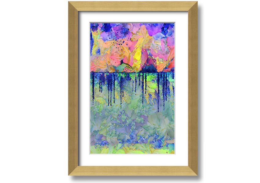 As Above So Below framed print with multiple frame color options, showcasing a unique artistic design.