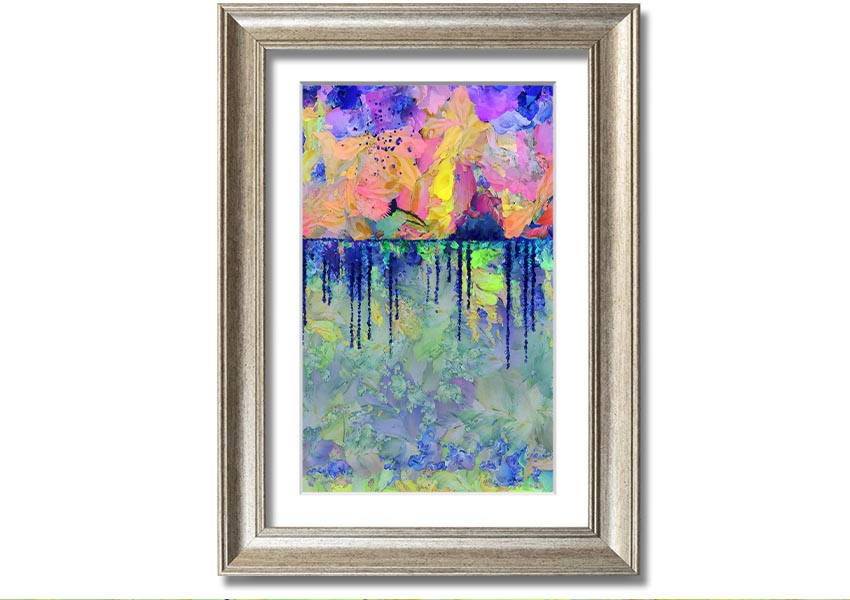 As Above So Below framed print with multiple frame color options, showcasing a unique artistic design.