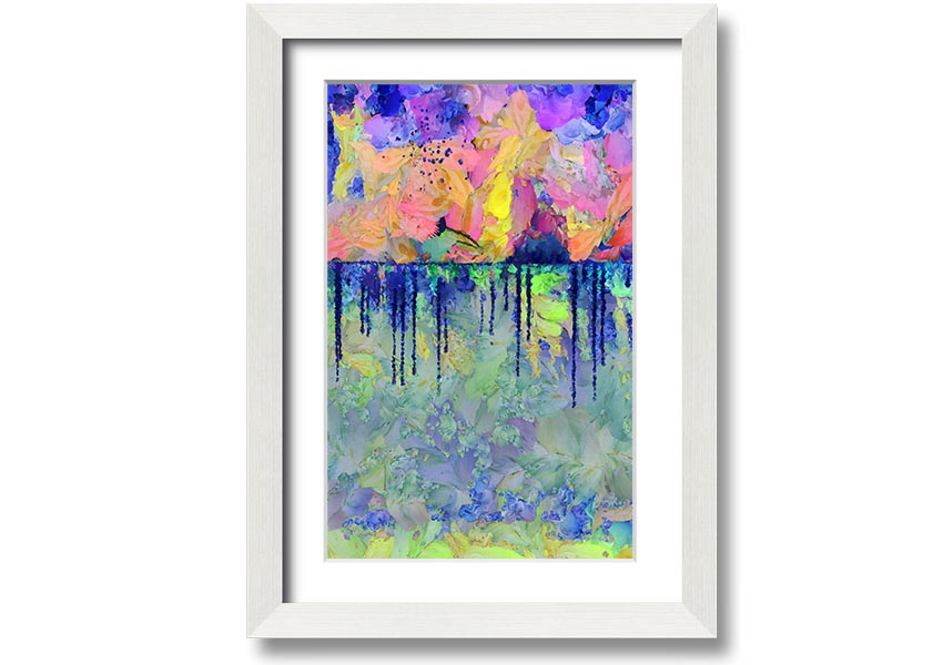 As Above So Below framed print with multiple frame color options, showcasing a unique artistic design.