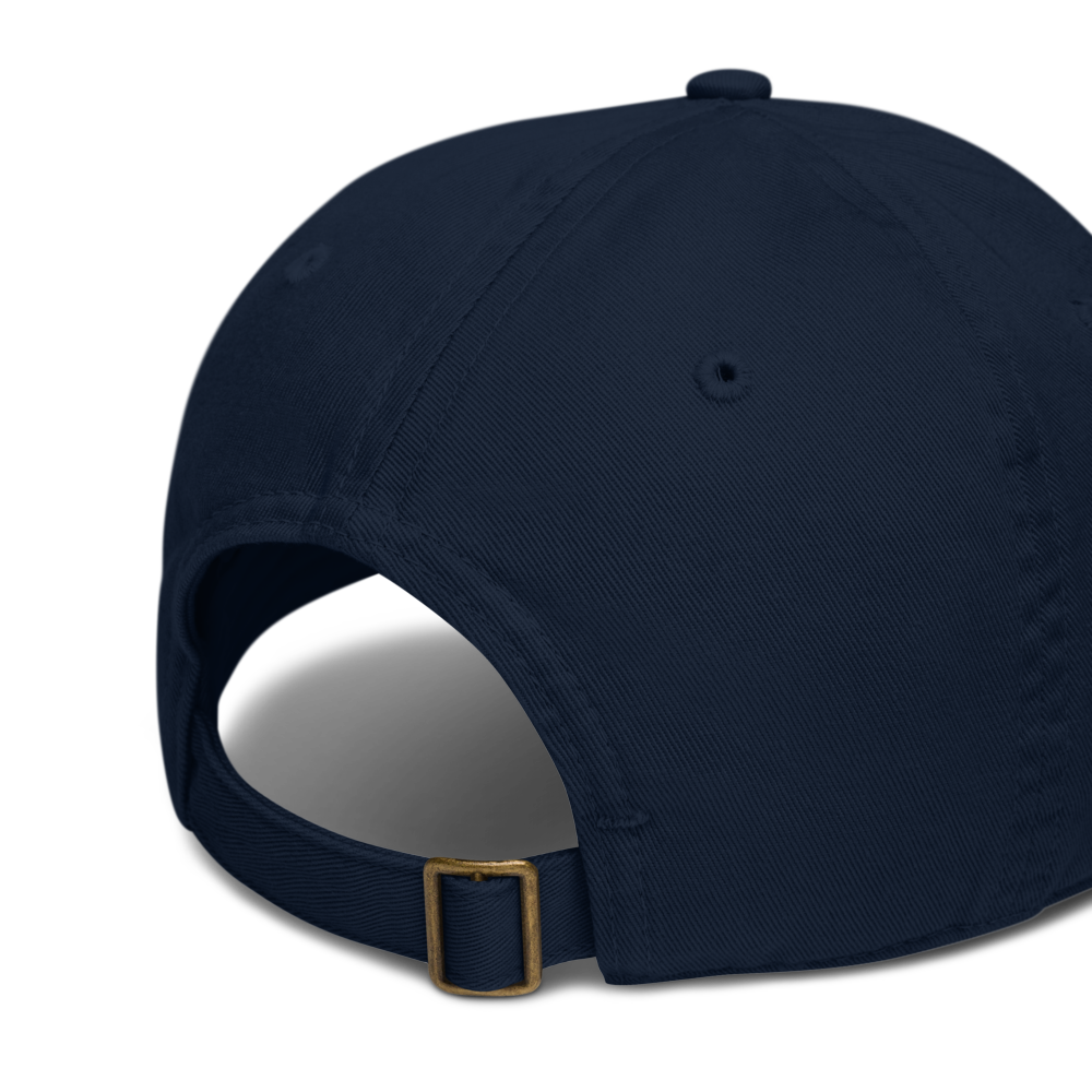 Bio Vizsla Dog embroidered baseball cap made from organic cotton, featuring a stylish design and adjustable closure.