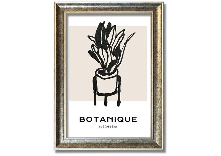 Elegant Botanique Flower Vase in multiple frame colors, handmade in the UK, ready to hang.