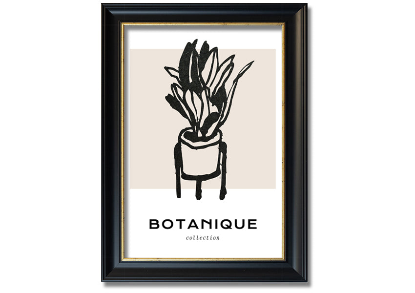 Elegant Botanique Flower Vase in multiple frame colors, handmade in the UK, ready to hang.